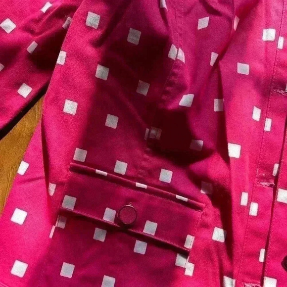 Christopher & Banks Women’s Size Large Jacket Pink and White - Picture 2 of 6